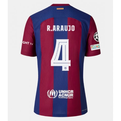 Barcelona Ronald Araujo #4 Domaci Dres 2023-24 Kratak Rukav